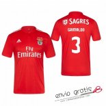 Camiseta Benfica Primera Equipacion 3#GRIMALDO 2018-2019
