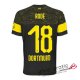 Camiseta Borussia Dortmund Segunda Equipacion 18#RODE 2018-2019