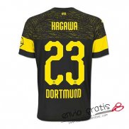 Camiseta Borussia Dortmund Segunda Equipacion 23#KAGAWA 2018-2019