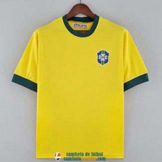 Camiseta Brasil Retro Primera Equipacion 1970/1971