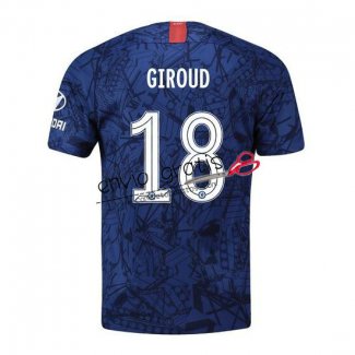 Camiseta Chelsea Primera Equipacion 18 GIROUD 2019-2020 Cup