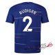 Camiseta Chelsea Primera Equipacion 2#RUDIGER 2018-2019