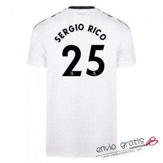 Camiseta Fulham Primera Equipacion 25#SERGIO RICO 2018-2019