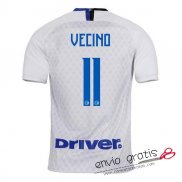 Camiseta Inter Milan Segunda Equipacion 11#VECINO 2018-2019