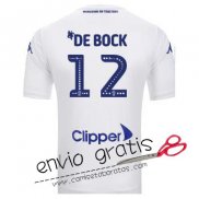 Camiseta Leeds United Primera Equipacion 12#DE BOCK 2018-2019