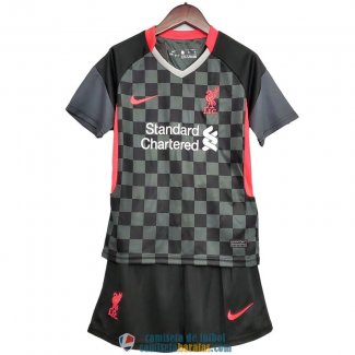 Camiseta Liverpool Ninos Tercera Equipacion 2020/2021