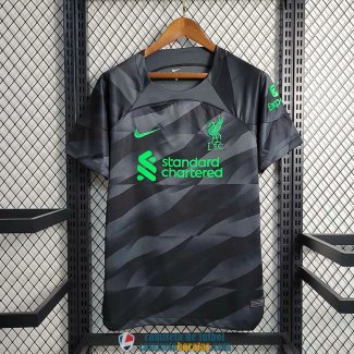 Camiseta Liverpool Portero Black 2023/2024