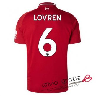 Camiseta Liverpool Primera Equipacion 6#LOVREN 2018-2019