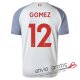 Camiseta Liverpool Tercera Equipacion 12#GOMEZ 2018-2019