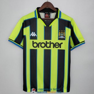 Camiseta Manchester City Retro Segunda Equipacion 1998/1999