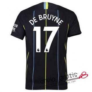 Camiseta Manchester City Segunda Equipacion 17#DE BRUYNE 2018-2019