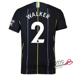 Camiseta Manchester City Segunda Equipacion 2#WALKER 2018-2019
