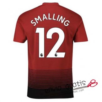 Camiseta Manchester United Primera Equipacion 12#SMALLING 2018-2019