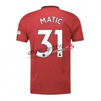 Camiseta Manchester United Primera Equipacion 31 MATIC 2019-2020