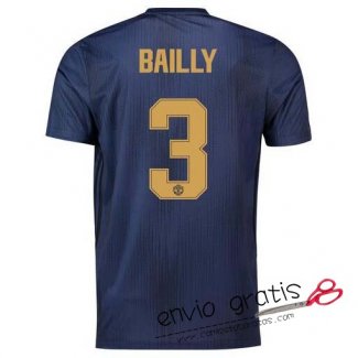 Camiseta Manchester United Tercera Equipacion 3#BAILLY Cup 2018-2019