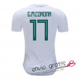 Camiseta Mexico Segunda Equipacion 17#G.M.CORONA 2018