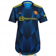 Camiseta Mujer Manchester United Tercera Equipacion 2021/2022