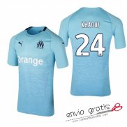 Camiseta Olympique Marseille Tercera Equipacion 24#KHAOUI 2018-2019
