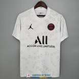 Camiseta PSG x JORDAN Training White Paris 2021/2022 Camiseta PSG x JORDAN Training White Paris 2021/2022