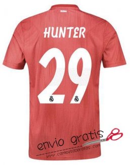 Camiseta Real Madrid Tercera Equipacion 29#HUNTER 2018-2019