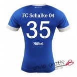 Camiseta Schalke 04 Primera Equipacion 35#Nubel 2018-2019