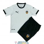 Camiseta Valencia Ninos Primera Equipacion 2020/2021