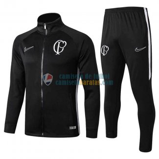Corinthians Chaqueta Black + Pantalon 2019-2020