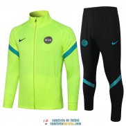 Inter Milan Chaqueta Green II+ Pantalon Black 2021/2022