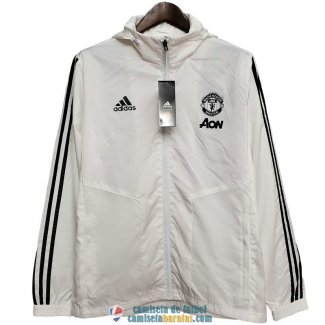 Manchester United Chaqueta Rompevientos White 2020/2021