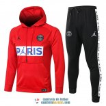 PSG x JORDAN Sudadera Capucha Red + Pantalon 2020/2021 PSG x JORDAN Sudadera Capucha Red + Pantalon 2020/2021