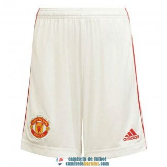 Pantalon Corto Manchester United Primera Equipacion 2021/2022