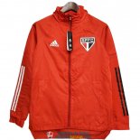 Sao Paulo FC Chaqueta Rompevientos Red 2020/2021 Sao Paulo FC Chaqueta Rompevientos Red 2020/2021