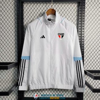 Sao Paulo FC Chaqueta Rompevientos White II 2023/2024