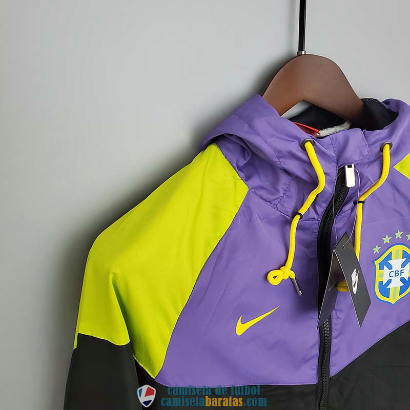 Chaqueta del Brasil 2021-2022 Amarillo