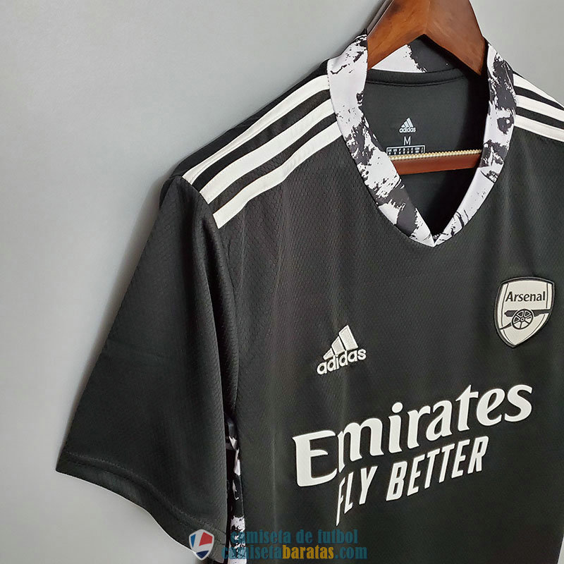 Camiseta Arsenal Portero Black 2020/2021