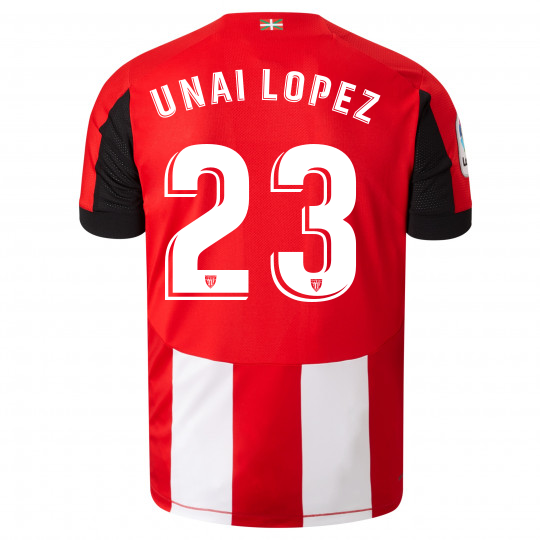 Camiseta Athletic Bilbao Primera Equipacion 23#UNAI LOPEZ 2019-2020