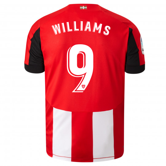 Camiseta Athletic Bilbao Primera Equipacion 9#WILLIAMS 2019-2020