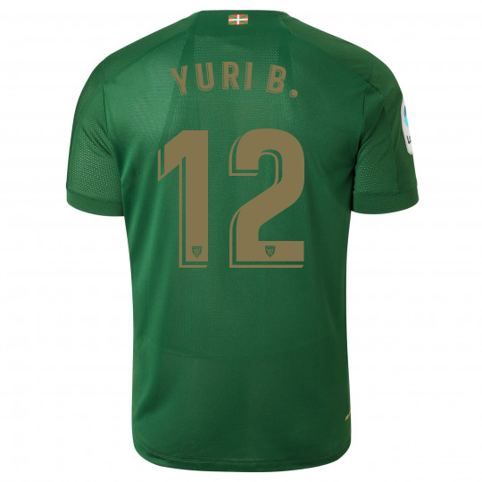 Camiseta Athletic Bilbao Segunda Equipacion 12#YURI B. 2019-2020