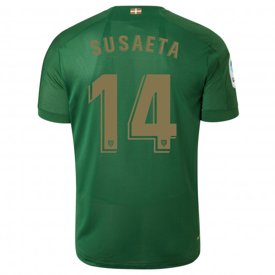 Camiseta Athletic Bilbao Segunda Equipacion 14#SUSAETA 2019-2020