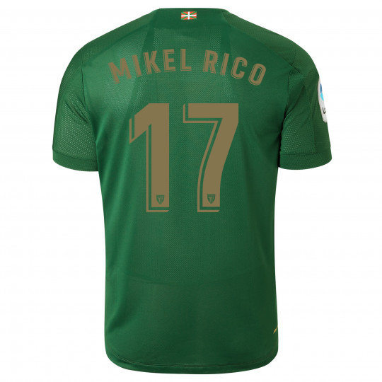 Camiseta Athletic Bilbao Segunda Equipacion 17#MIKEL RICO 2019-2020