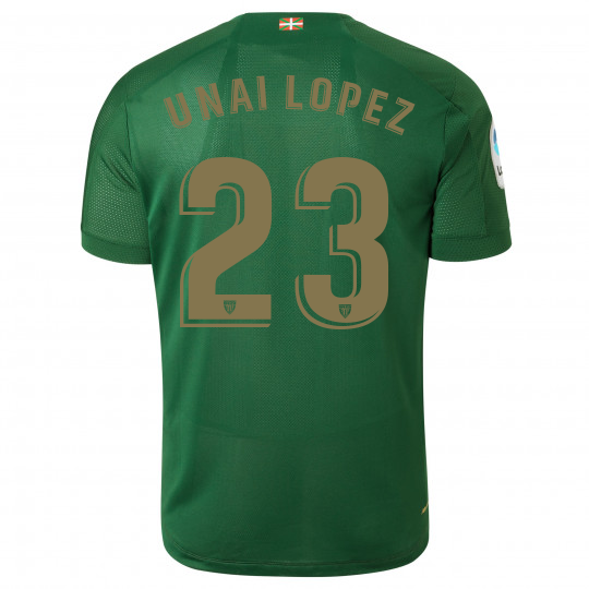 Camiseta Athletic Bilbao Segunda Equipacion 23#UNAI LOPEZ 2019-2020