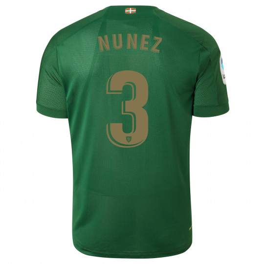 Camiseta Athletic Bilbao Segunda Equipacion 3#NUNEZ 2019-2020