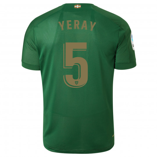 Camiseta Athletic Bilbao Segunda Equipacion 5#YERAY 2019-2020