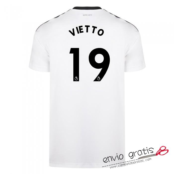 Camiseta Fulham Primera Equipacion 19#VIETTO 2018-2019 Camiseta Fulham Primera Equipacion 19#VIETTO 2018-2019