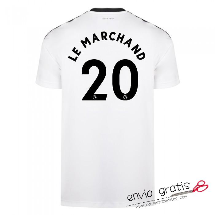 Camiseta Fulham Primera Equipacion 20#LE MARCHAND 2018-2019 Camiseta Fulham Primera Equipacion 20#LE MARCHAND 2018-2019