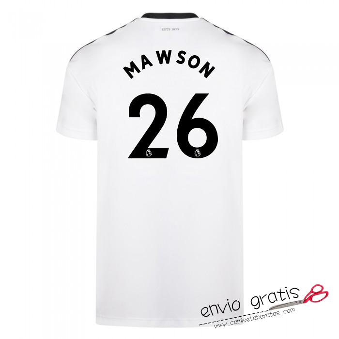 Camiseta Fulham Primera Equipacion 26#MAWSON 2018-2019 Camiseta Fulham Primera Equipacion 26#MAWSON 2018-2019