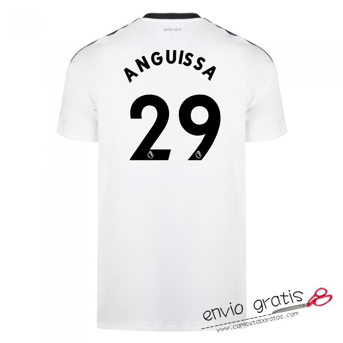 Camiseta Fulham Primera Equipacion 29#ANGUISSA 2018-2019 Camiseta Fulham Primera Equipacion 29#ANGUISSA 2018-2019
