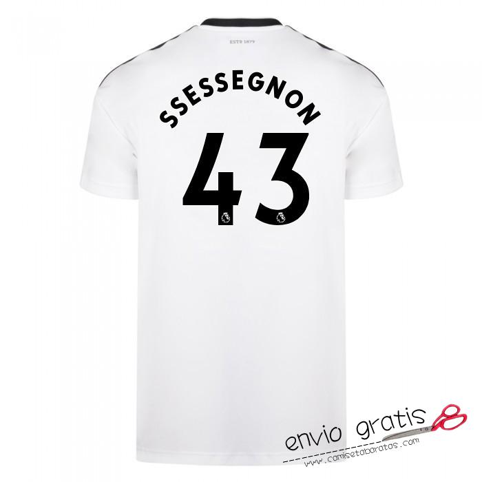Camiseta Fulham Primera Equipacion 43#S.SESSEGNON 2018-2019 Camiseta Fulham Primera Equipacion 43#S.SESSEGNON 2018-2019