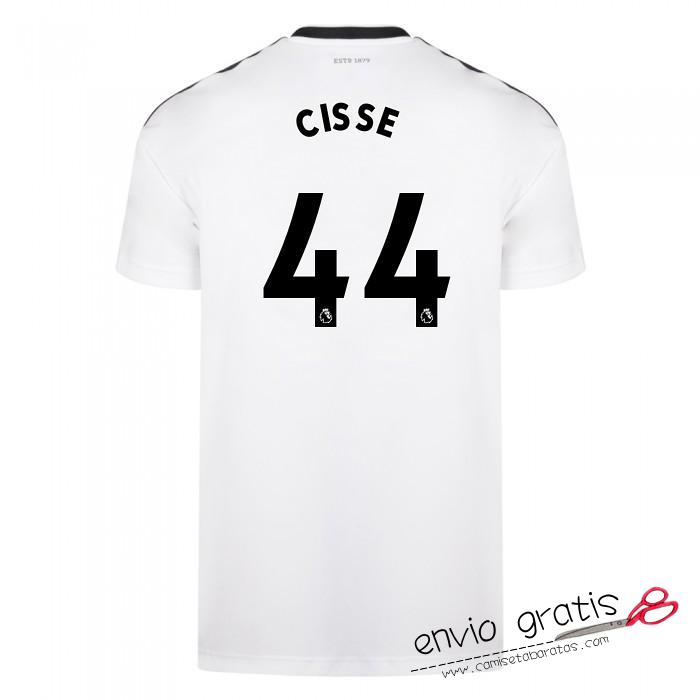 Camiseta Fulham Primera Equipacion 44#CISSE 2018-2019 Camiseta Fulham Primera Equipacion 44#CISSE 2018-2019