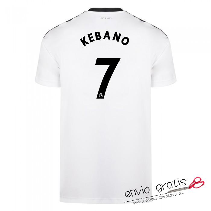 Camiseta Fulham Primera Equipacion 7#KEBANO 2018-2019 Camiseta Fulham Primera Equipacion 7#KEBANO 2018-2019